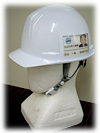 ヘルメット内蔵タグ
